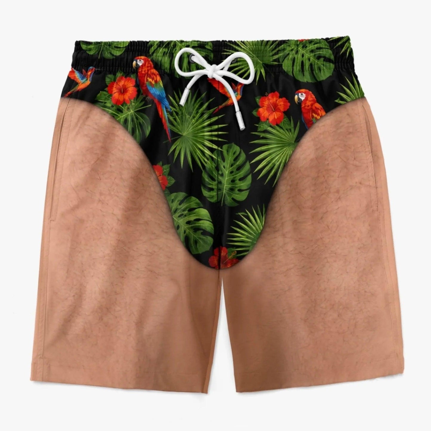 Custom Funny Men Swim Trunks Novelty Optical Illusion Swim Shorts Funny Novelty Party Board Shorts Gift for Husband Boyfriend