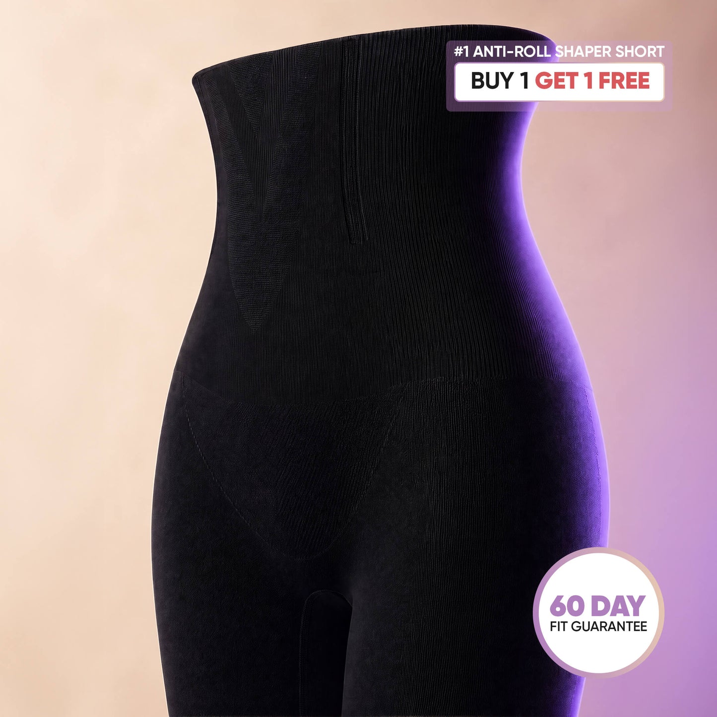 Easelyn TrueShape™ High-Waist Shapewear Shorts