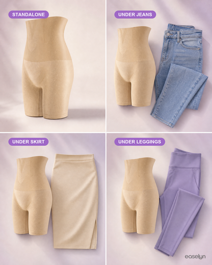 Easelyn TrueShape™ High-Waist Shapewear Shorts