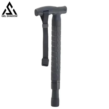 GS183 FOX Telescopic Hiking Trekking Pole with Self-Defense Baton